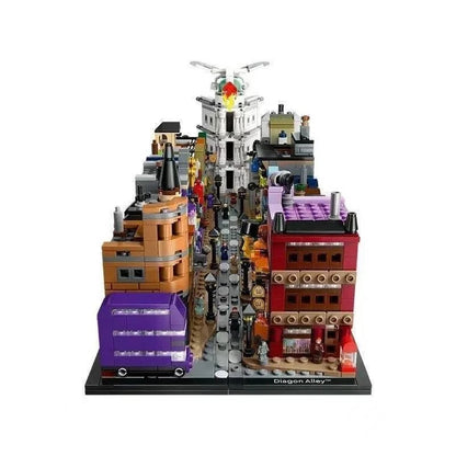 NEW Harry Potter Diagon Alley Wizarding Shops Building Blocks Set for Adults