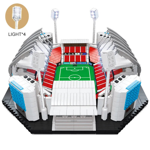 City Creator Expert MOC Soccer Football Stadium Bricks Toy