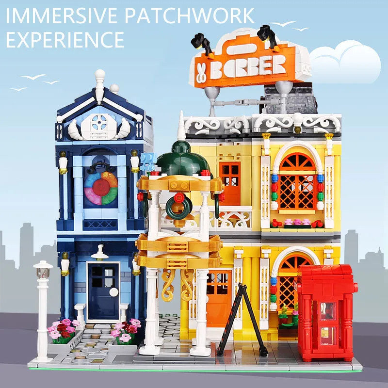 MOC Creator Experts City Barber Shop Bricks Toys 16031