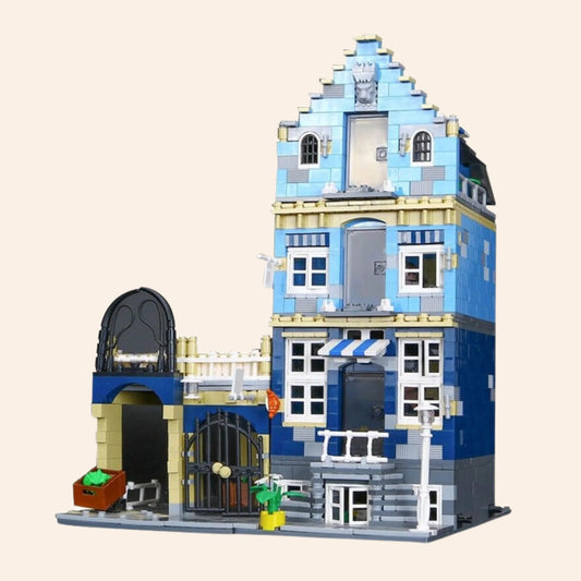 NEW Market Street Building Blocks Set Model Adults MOC Modular City Shop House