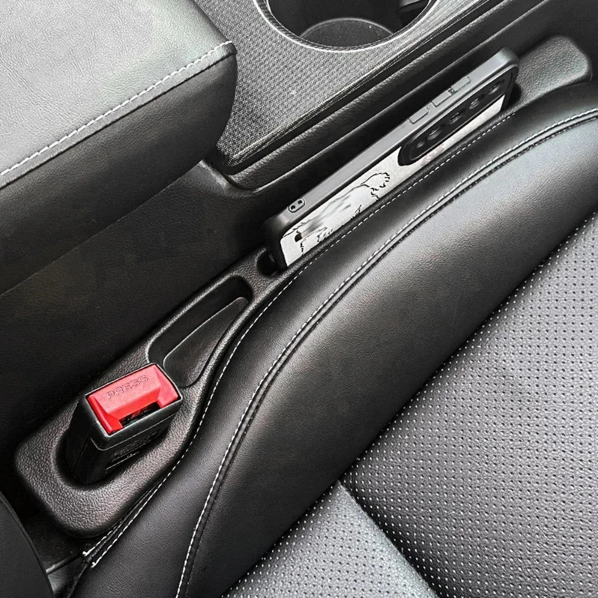 NEW 2PCS Car Seat Gap Filler Universal Truck Van Organizer No Leak Bendable Plug