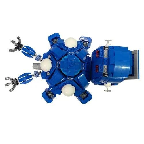 NEW 674PCS Ghost in the Shell Tachikoma Robot Building Blocks Set