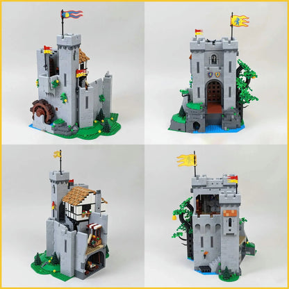 NEW 4514 PCS Lion Knights Castle Unbranded Medieval Fortress Building Set