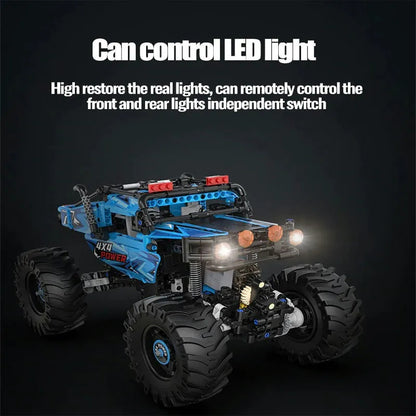 Tech RC MOC APP Off-Road Monster Buggy Bricks Toys