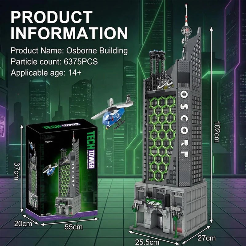 NEW 6000+ PCS Fantastic Four HQ Unbranded Building Block Set