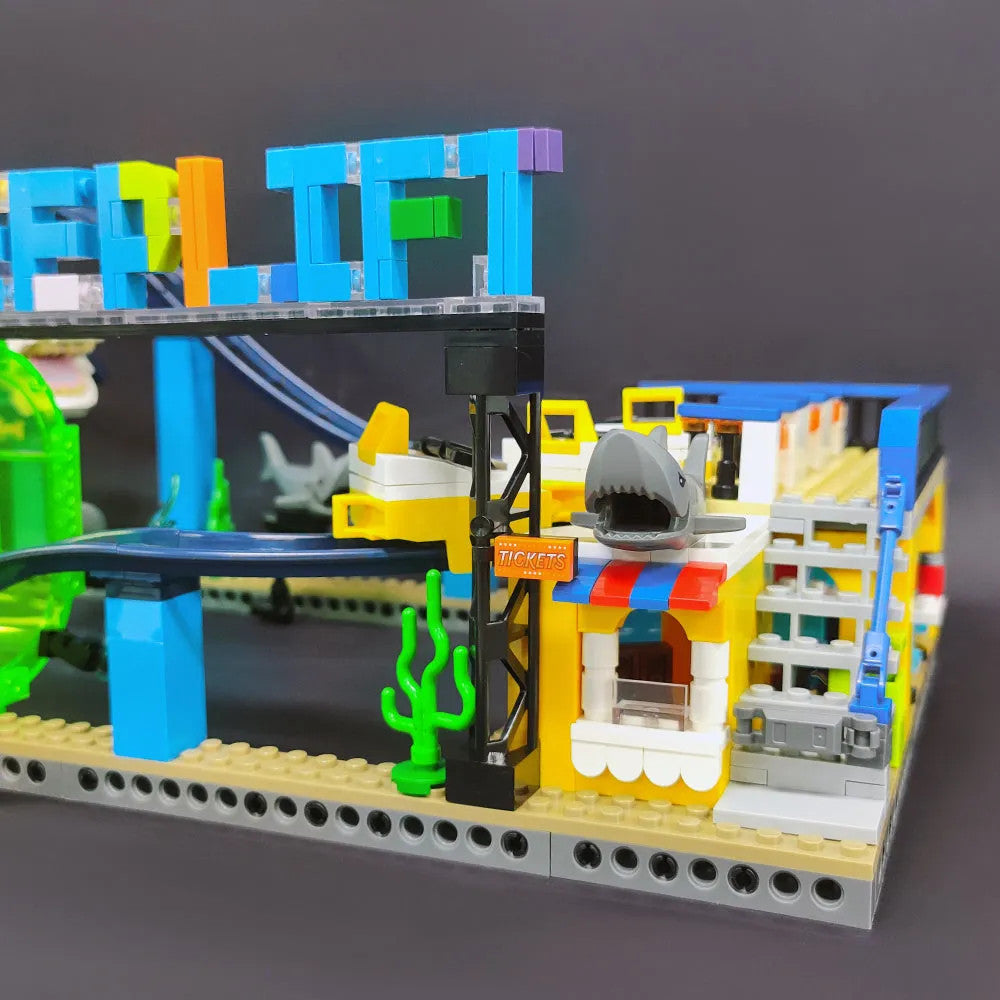 Idea MOC Underwater Amusement Park Bricks Toys 37400