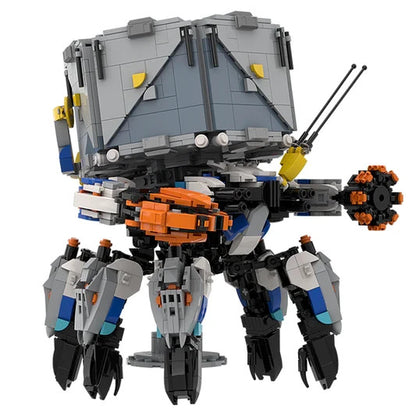 NEW 1690PCS Horizon Zero Dawn Shell Walker Robot Building Blocks Set
