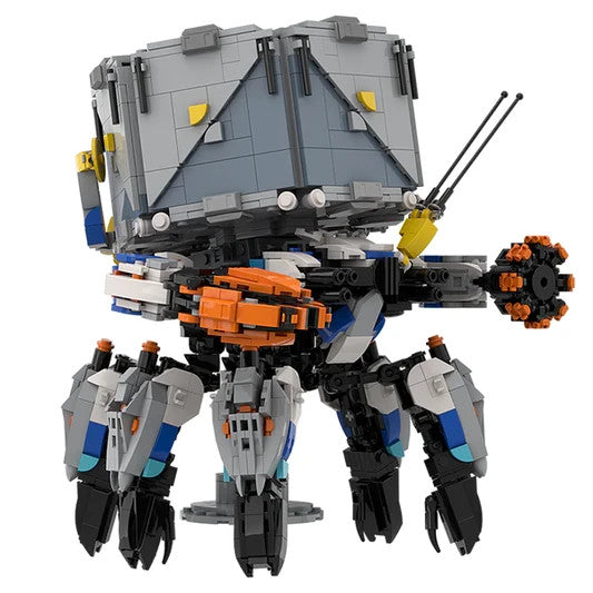 NEW 1690PCS Horizon Zero Dawn Shell Walker Robot Building Blocks Set