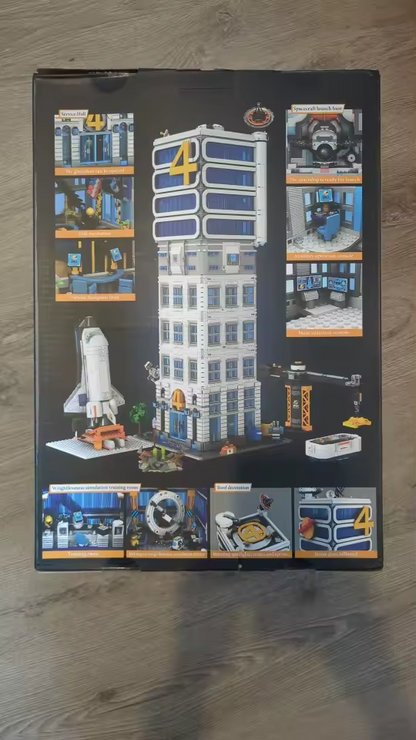 NEW IN BOX Fantastic 4 Modular Building 6135PCS Superhero Modular Building Set