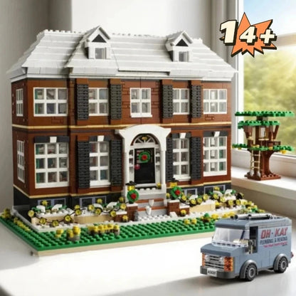 NEW 3955 PCS Home Alone House Generic Building Bricks Set Holiday Movie MOC
