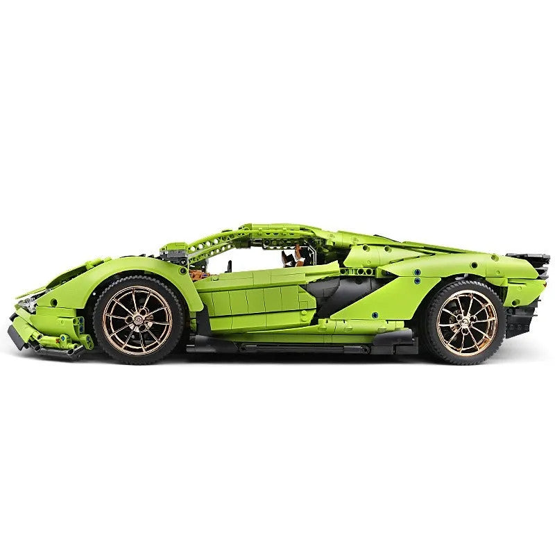 MOC APP RC Lamborghini Hyper Racing Car Bricks Toys 13057