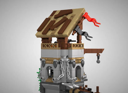 NEW 2568PCS Knight’s Fortress Building Blocks Set Medieval Castle MOC Model