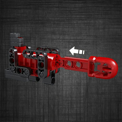 MOC Military Motorized Grenade Launcher Gun Bricks Toy 14014