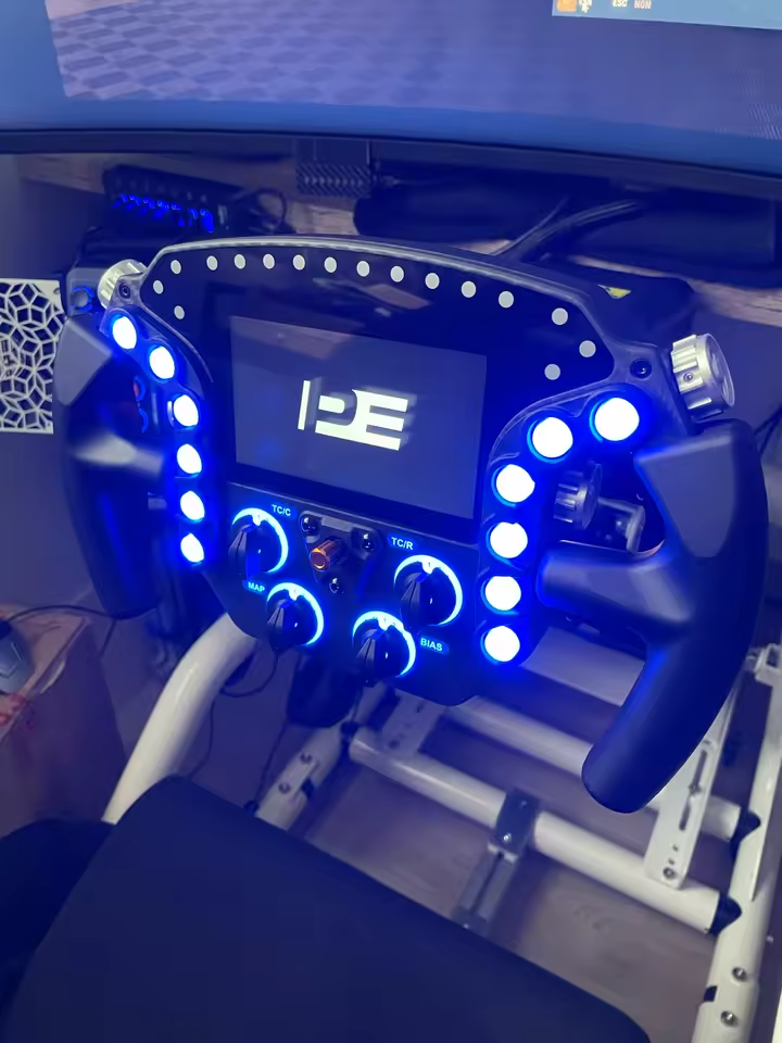NEW GTEPro Racing Wheel PC 5" HD Screen for Fanatec Simagic Moza Base HIGH QUAL