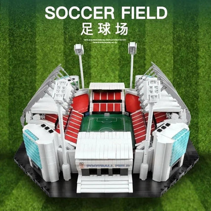 City Creator Expert MOC Soccer Football Stadium Bricks Toy