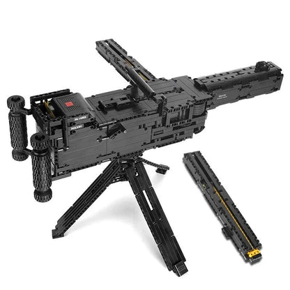 MOC Military Motorized Maxim Burst Gun Bricks Toys 14009