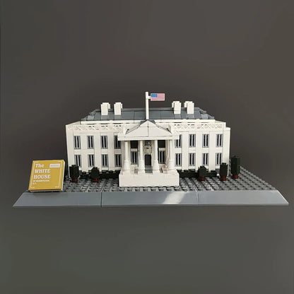 MOC Architecture 7018 White House Bricks Skyline Kids Toys