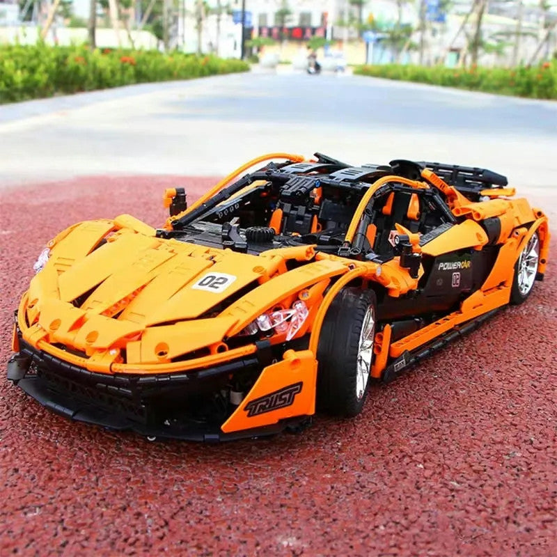 MOC McLaren P1 Hypercar Racing Car Bricks Toy 13090
