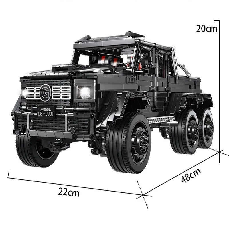 MOC Tech Off-Road LAND CRUISER AMG SUV Bricks Toy J901