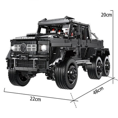 MOC Tech Off-Road LAND CRUISER AMG SUV Bricks Toy J901