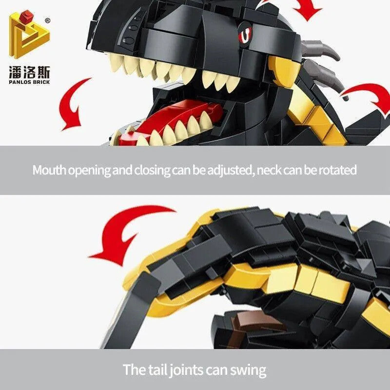MOC Dinosaur World Indoraptor Mech Bricks Toys 611004