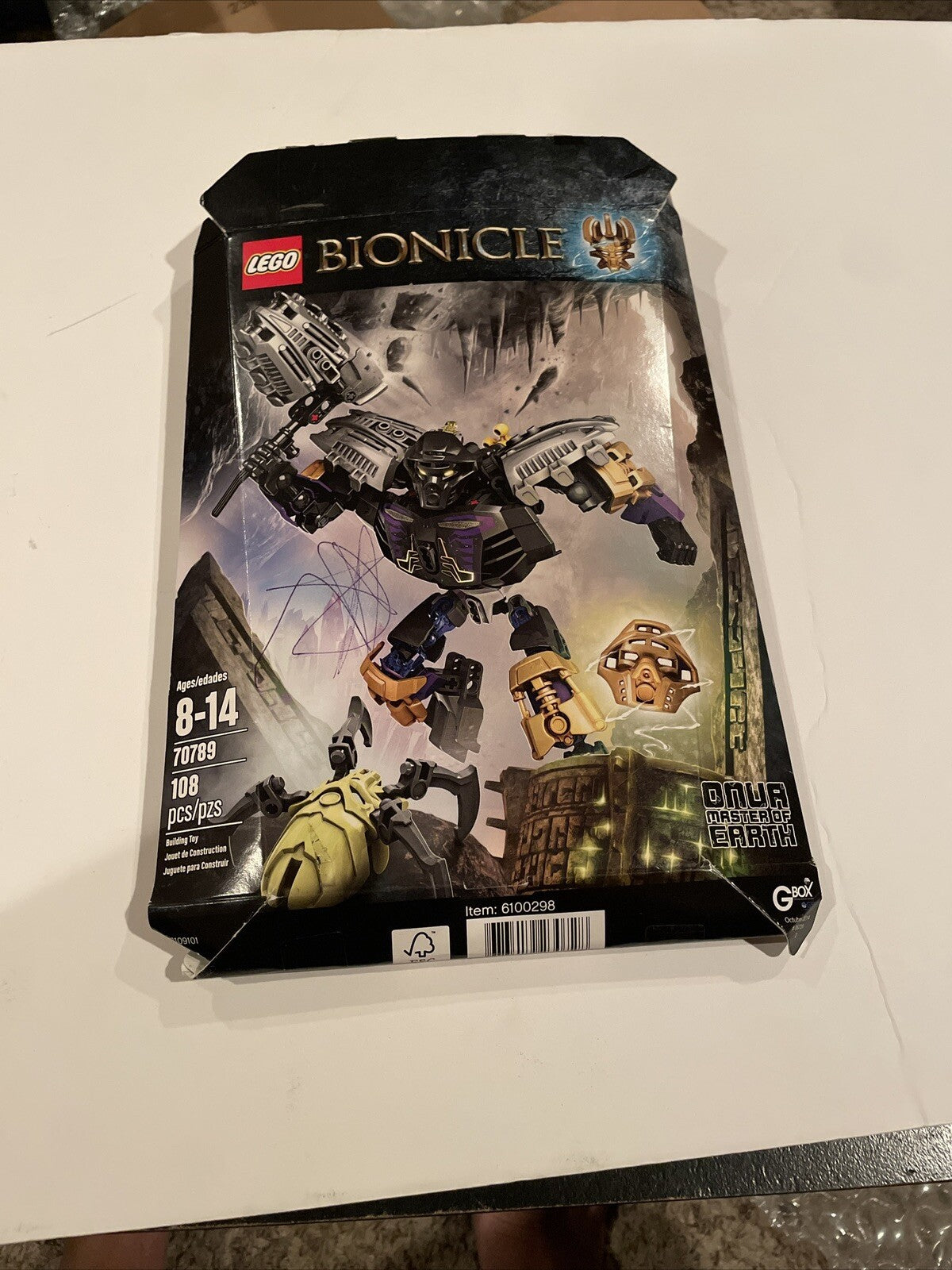 LEGO 70789 Bionicle Onua Master of Earth - Missing Pieces