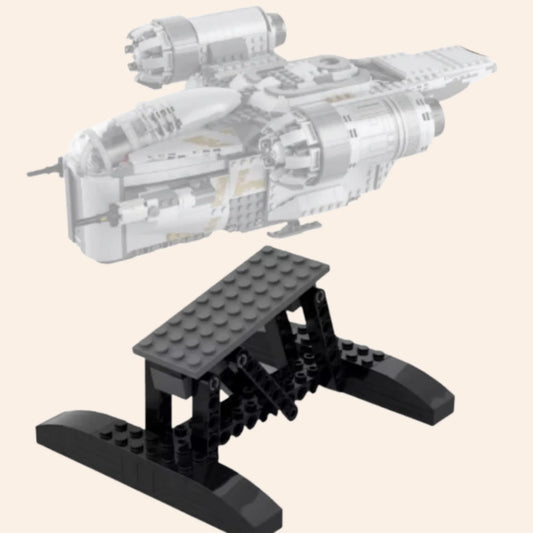 NEW Razor Ship Display Stand ONLY Building Blocks Model Adults MOC Acrylic