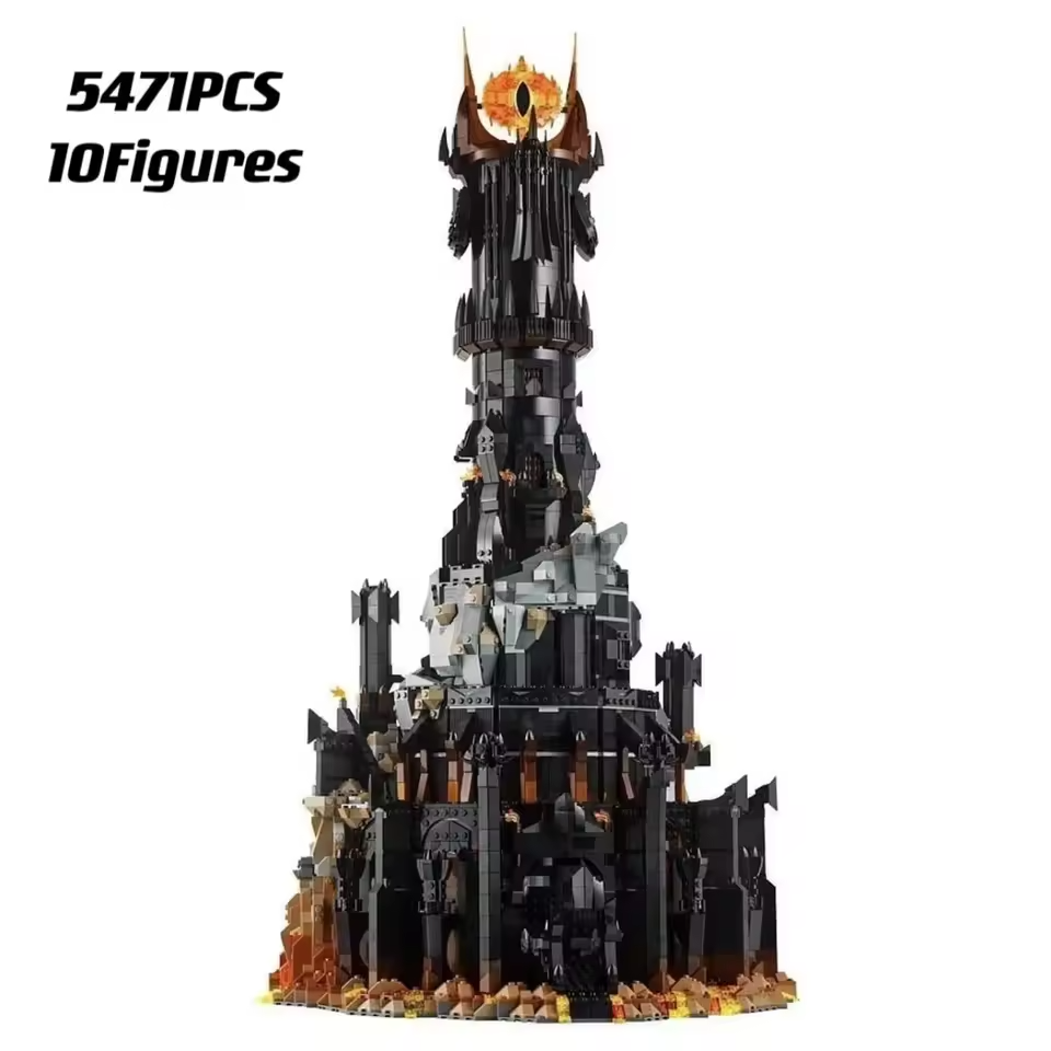 NEW 10333 Lord of the Rings Barad-dur Tower (5,471 PCS) Building Blocks Set
