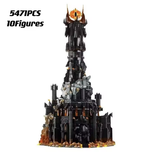 NEW 10333 Lord of the Rings Barad-dur Tower (5,471 PCS) Building Blocks Set