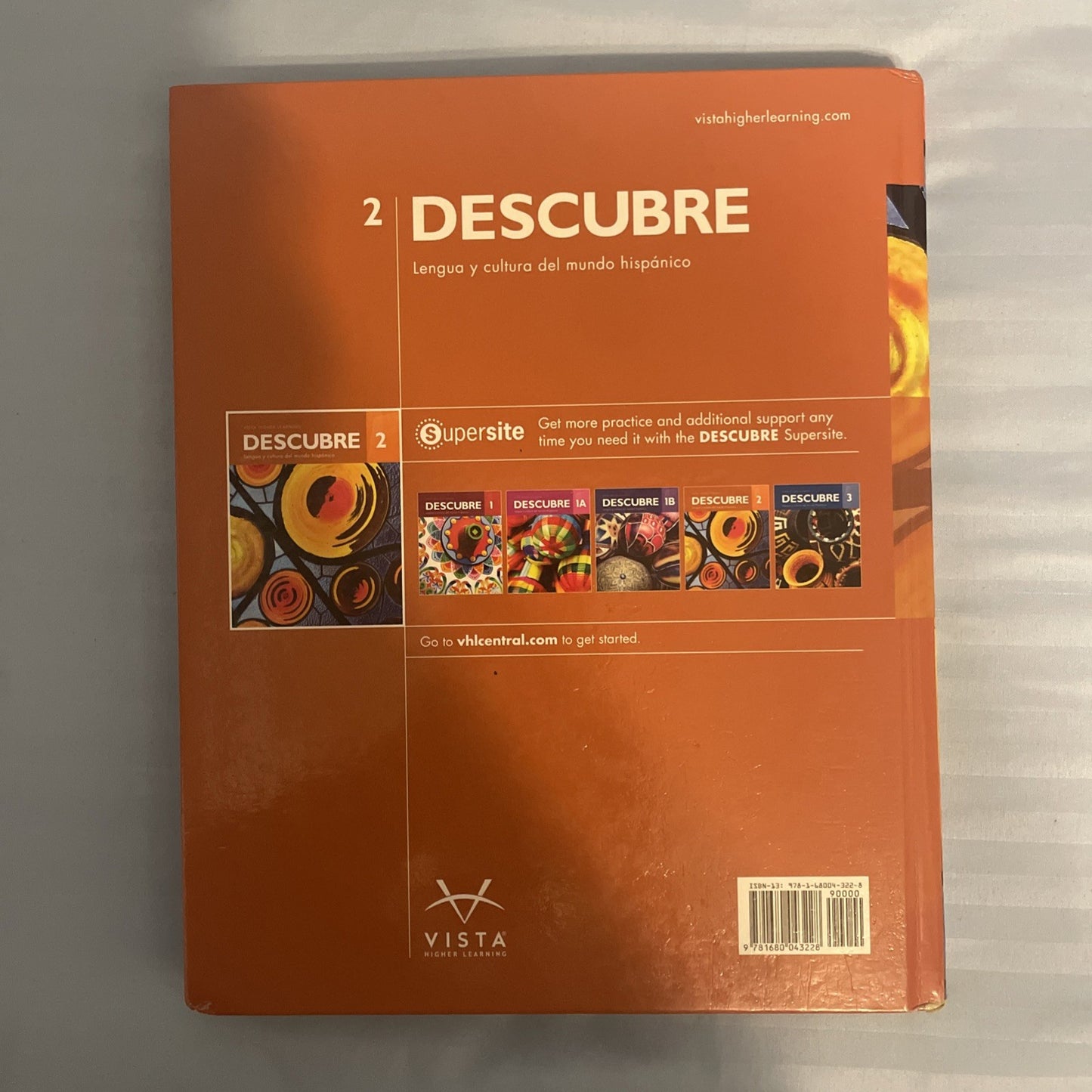 Descubre 2017 Level 2 Student Edition by Vista Higher Learning 