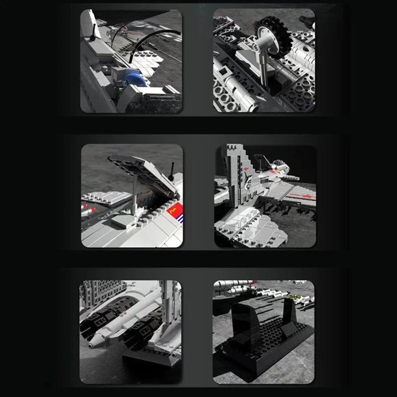 Military Aircraft J-15 Flying Shark Fighter Jet Bricks Toy