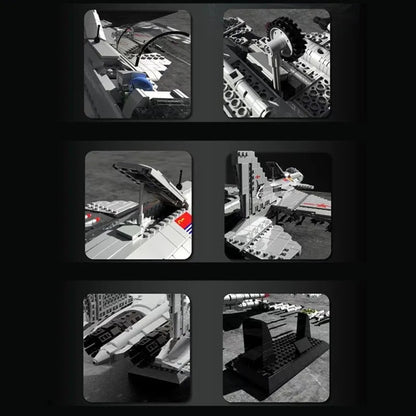 Military Aircraft J-15 Flying Shark Fighter Jet Bricks Toy