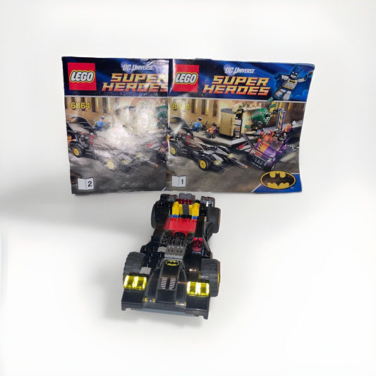 LEGO 6864 DC Comics Super Heroes The Batmobile and the Two-Face Chase Incomplete
