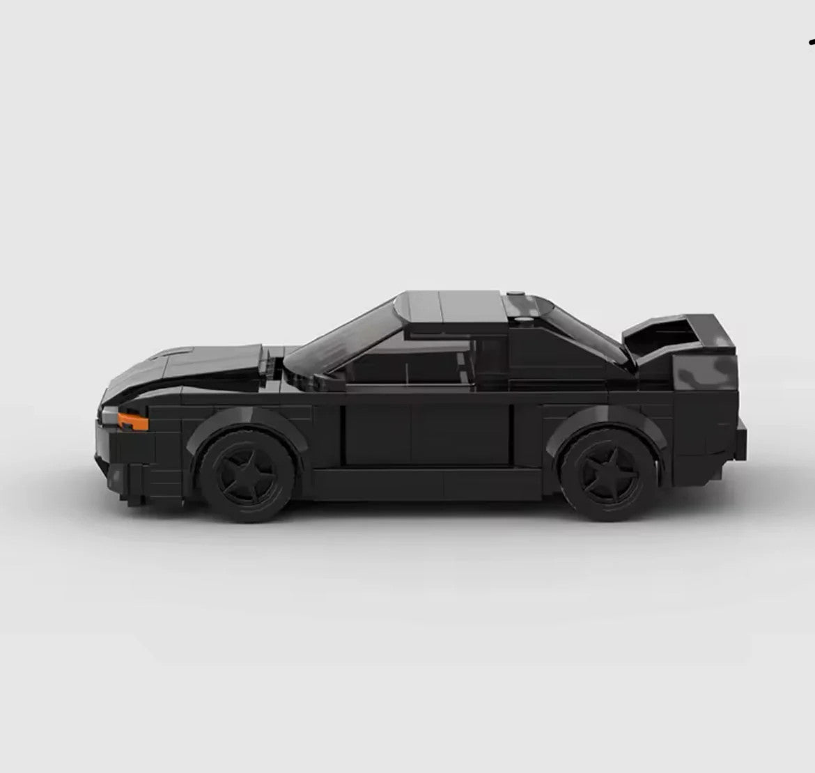 NEW Black Sports Car Building Blocks Set Model Adults MOC Supercar Racing