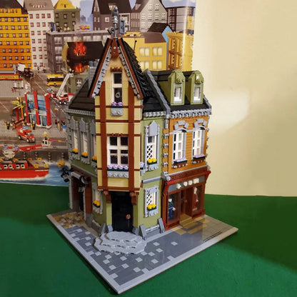 MOC Creator Expert City Corner Mall Store Bricks Toy 0919