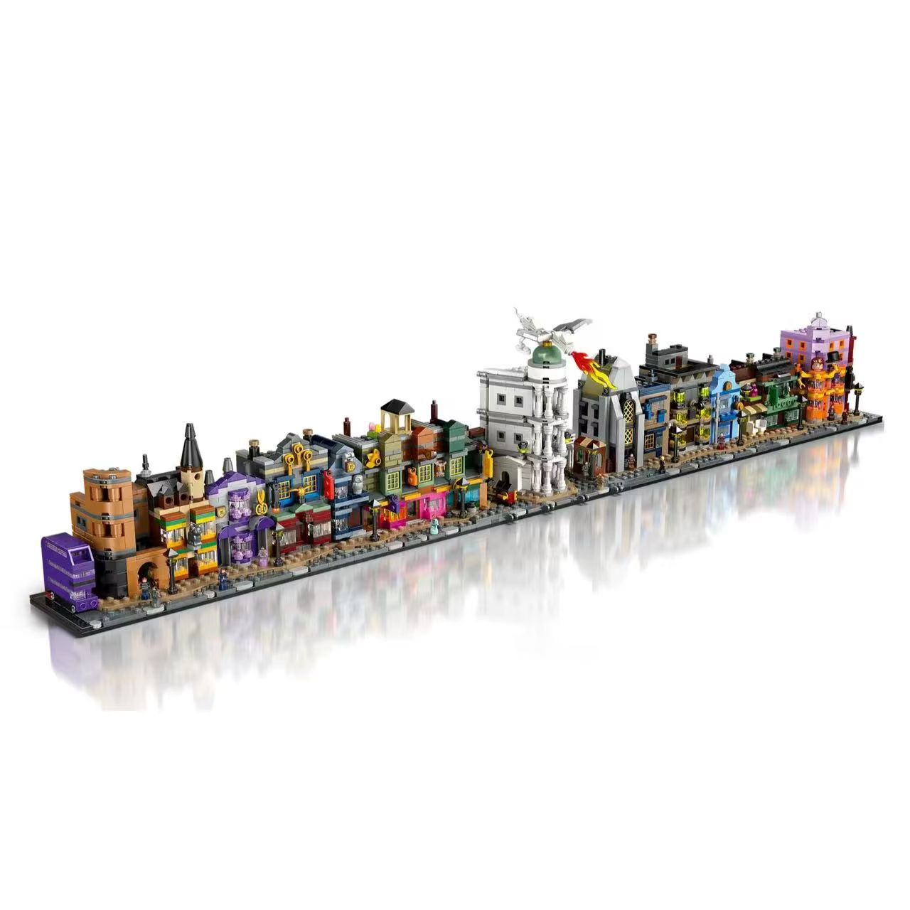 NEW Harry Potter Diagon Alley Wizarding Shops Building Blocks Set for Adults
