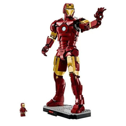 NEW 1297 PCS 76344 Iron Man Mark 3 Mecha Building Block Set