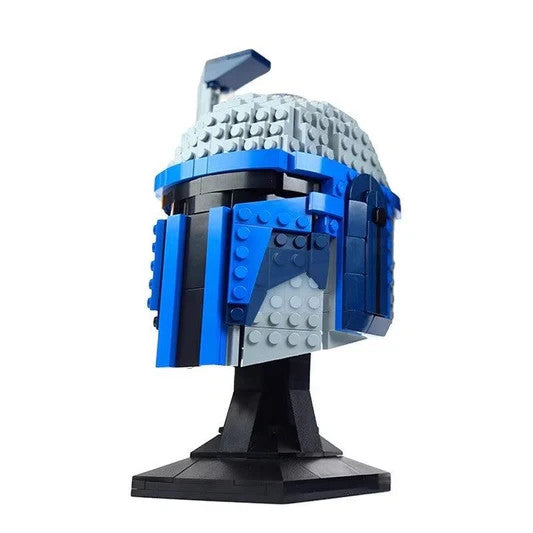 NEW 578PCS Star Wars Jango Fett Helmet Bust Building Blocks Display Set