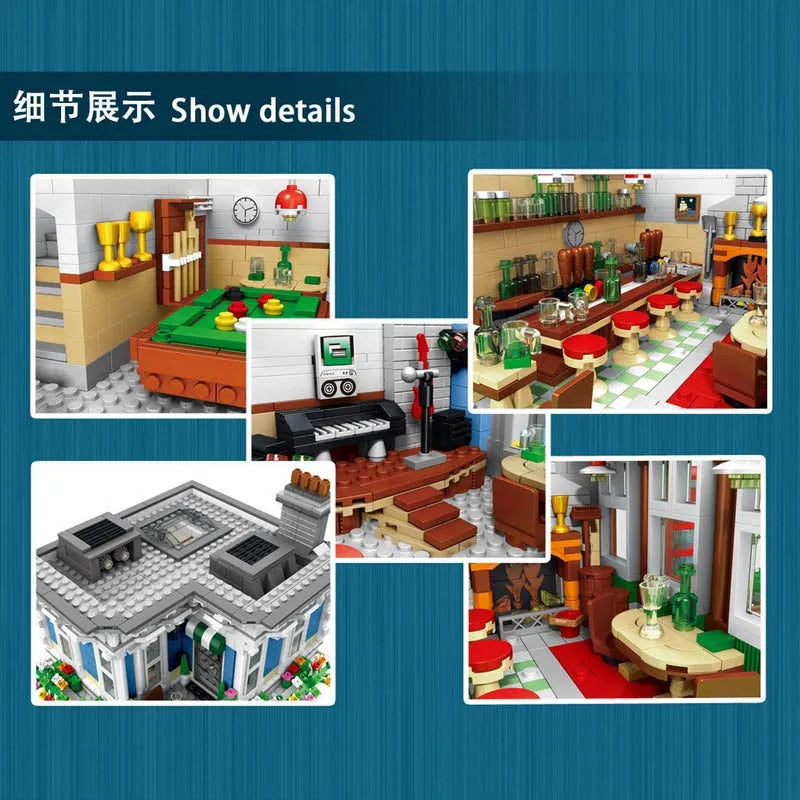 MOC City Street Expert Queen Bricktoria Bricks Toy 10197