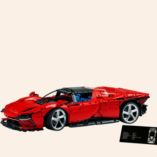 NEW Technic Ferrari Daytona SP3 Building Blocks Set 3778 pcs Adults Model Car