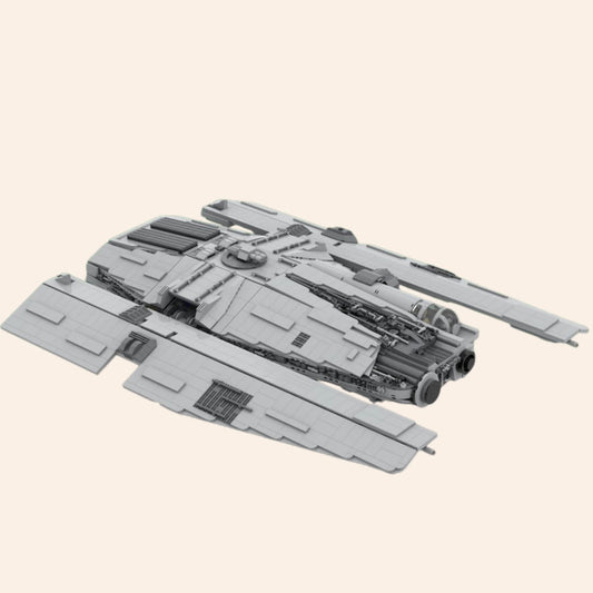NEW Star Wars Grey Starship Cruiser Building Blocks Set Model Adults MOC UCS