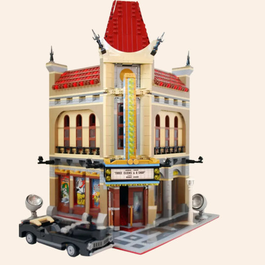 NEW Palace Cinema Building Blocks Set Model Adults MOC Modular City Movie