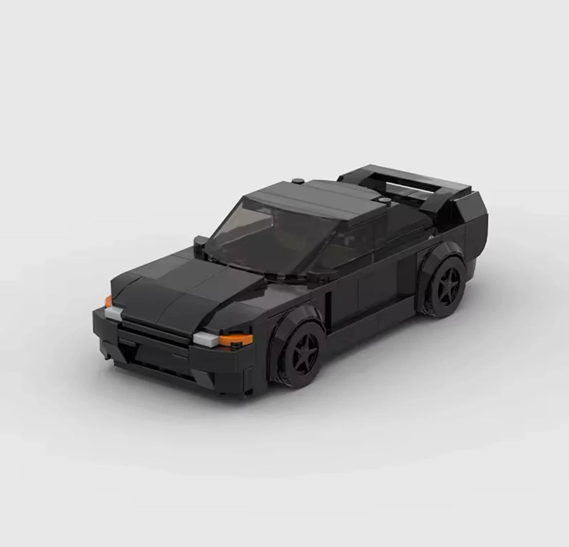 NEW Black Sports Car Building Blocks Set Model Adults MOC Supercar Racing