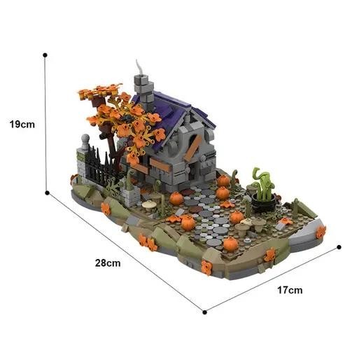 NEW 812PCS Witch House Fantasy Architecture Building Blocks Set