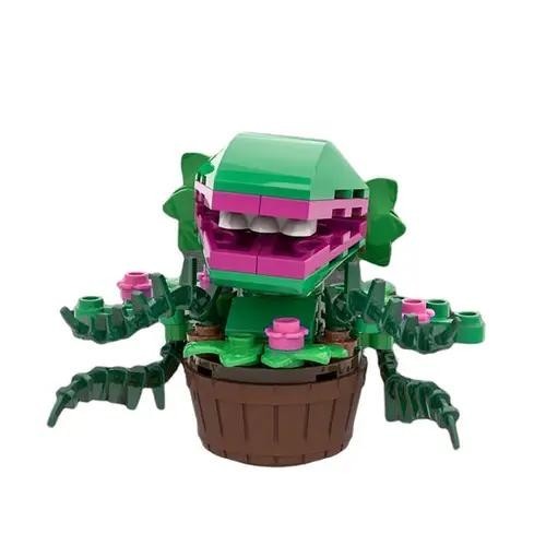 NEW Little Shop of Horrors Audrey II Monster Plant Building Blocks Set