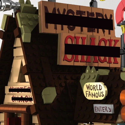 NEW 1125 PCS Gravity Falls Mystery Shack Building Block Movie Set - USA SHIPPING