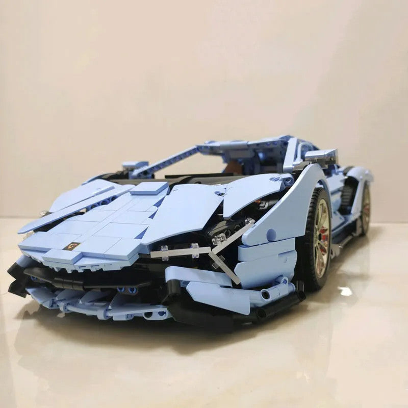 MOC 13056 APP RC Racing Car Lamborghini Hyper Bricks Toy