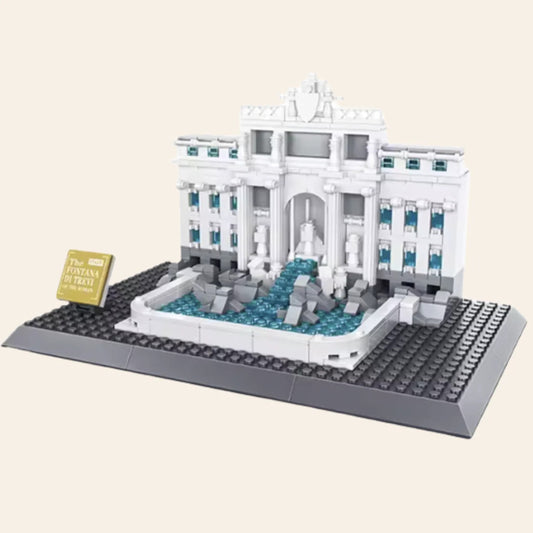 NEW Fountain Landmark Display Building Blocks Set Architecture Adults Model Kit