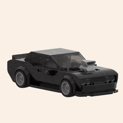 NEW Muscle Sports Car Building Blocks Set Model Adults MOC Classic Racing