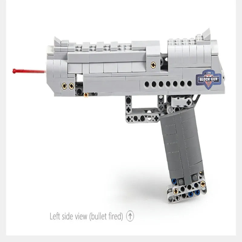MOC Military Weapon Desert Eagle Pistol Gun Bricks Toys